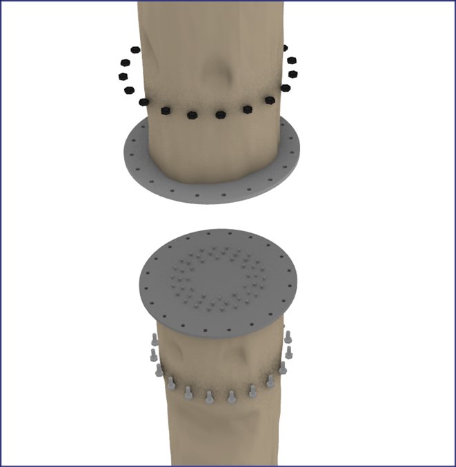 3D connection detail