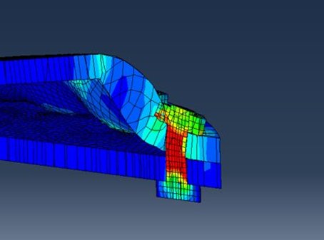FEM stress analysis